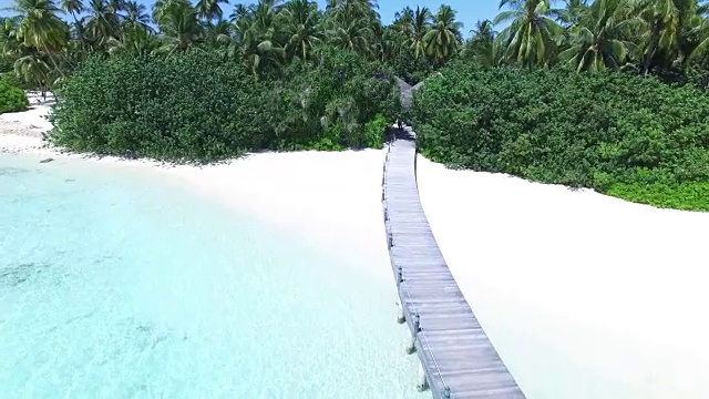 马尔代夫，热带天堂-阿亚达岛视频素材