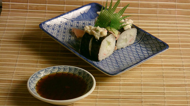 寿司卷寿司卷(高清)视频素材
