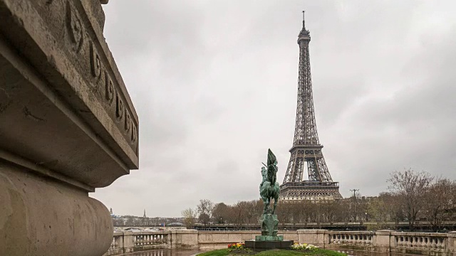 巴黎旅游目的地视频素材