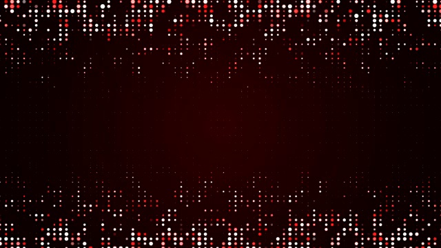 红色粒子(可循环)视频素材