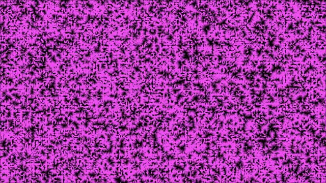4K美丽的粉红色窗口冻结动画，时间推移霜形成过渡，自然水晶结冰，孤立在黑色背景与黑白亮度哑光。运动图形和动画背景。视频素材