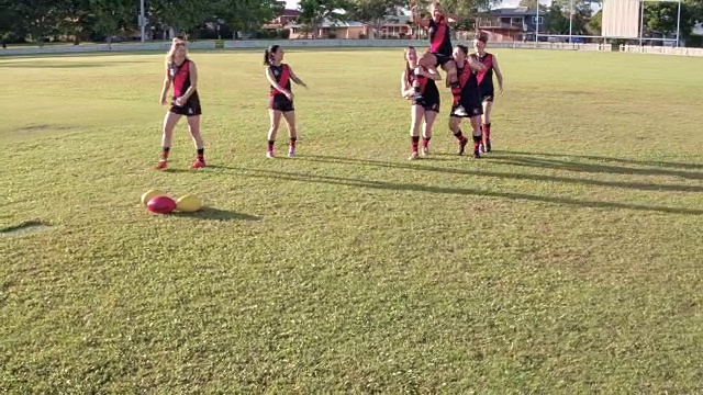 澳大利亚女子足球俱乐部视频素材