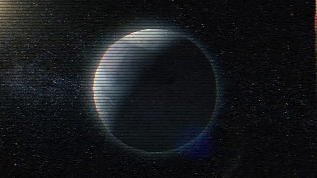 宇宙深处的小星球。水星。令人难以置信的美丽空间视频素材