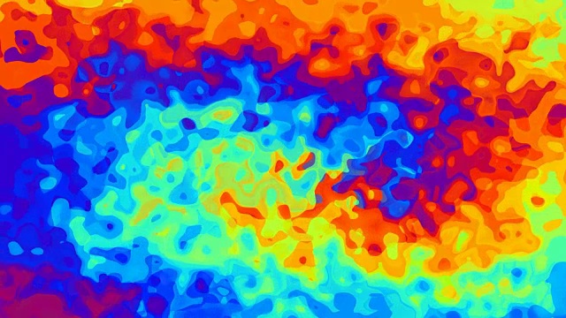 视频动画染色背景视频彩虹螺旋颜色视频素材