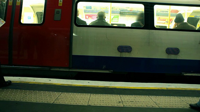 伦敦地铁视频素材