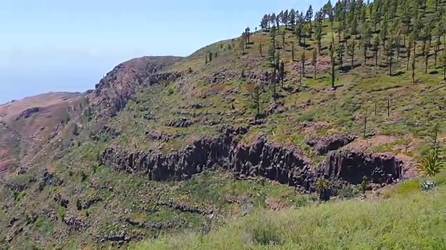 加那利群岛Imada山谷的景色视频素材