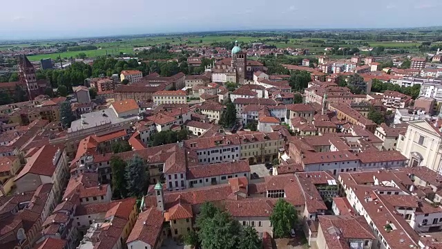 意大利罗马的乡村景观鸟瞰图视频素材