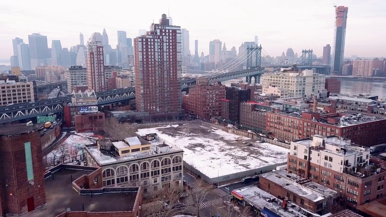 纽约市冬季的住房项目视频下载
