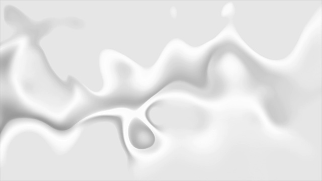 灰色抽象平滑液体波视频动画视频素材