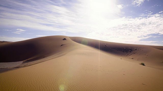 沙漠全景拍摄视频素材