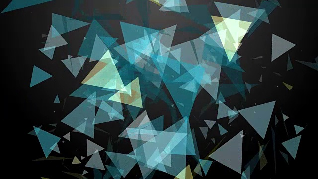 三角形粒子动画视频下载