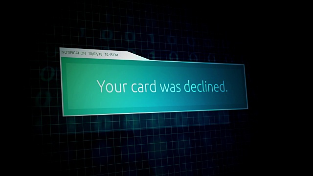 您的卡被拒-网上银行通知视频下载