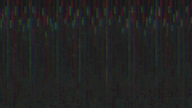 独特设计的抽象数字动画像素噪声故障错误视频破坏视频素材