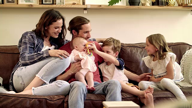 家庭，世界上最美丽的词视频素材