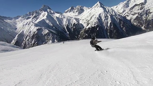滑雪表演技巧视频下载