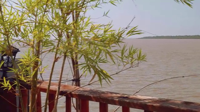 柬埔寨洞里萨湖全景视频素材