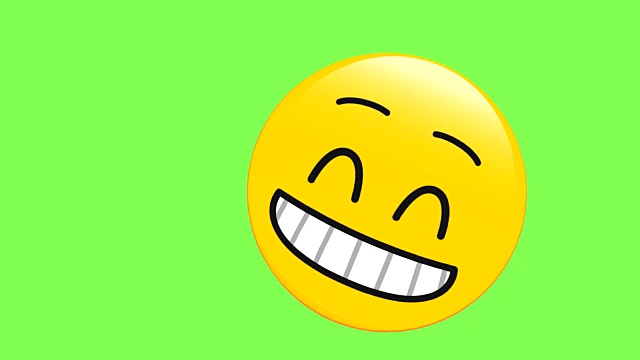 笑脸emoji视频素材
