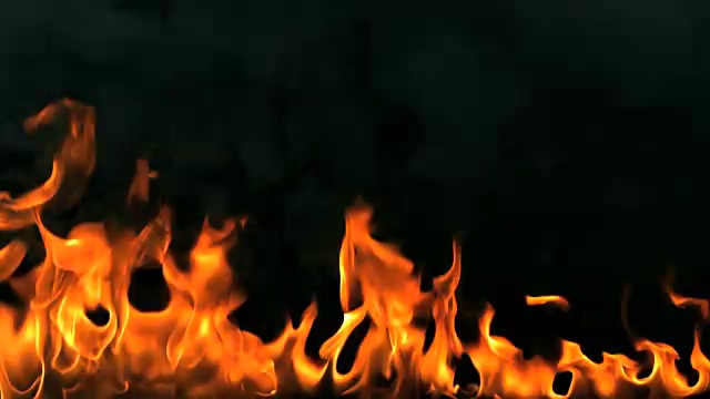 加速燃烧的火焰视频素材