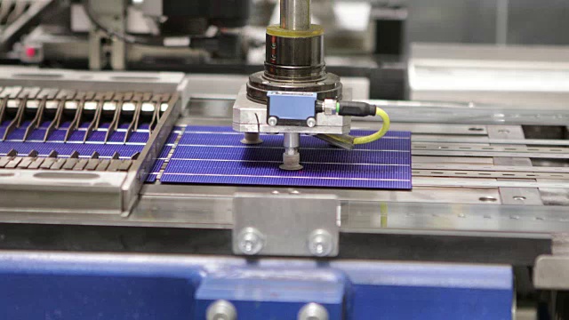 太阳能电池板生产线视频下载