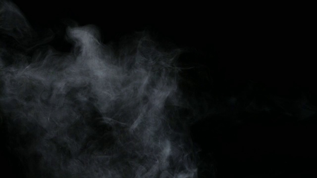 真实的干冰烟雾云雾覆盖视频素材