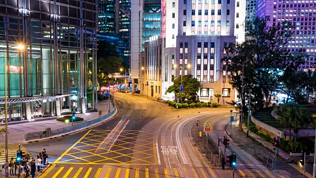 4K TL香港城市景观。视频下载