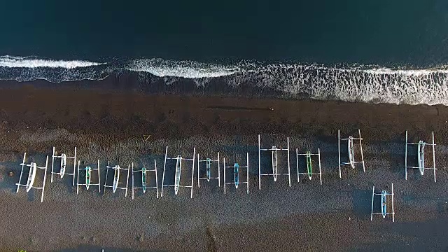 阿米德海滩鸟瞰图视频下载
