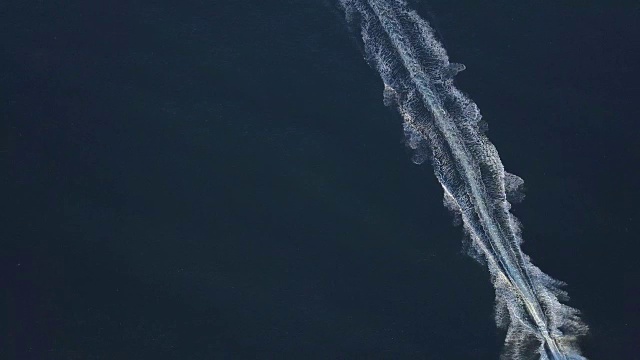 上图为海上机动游艇，4k无人机视频视频下载