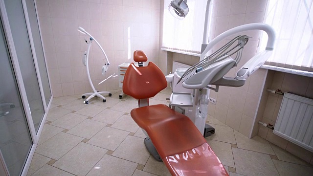 牙科诊所设备视频素材