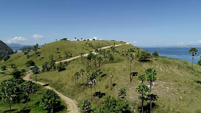 弗洛雷斯国家公园的Labuan Bajo National Park。视频下载
