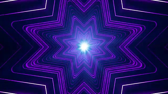紫色的隧道循环视频素材