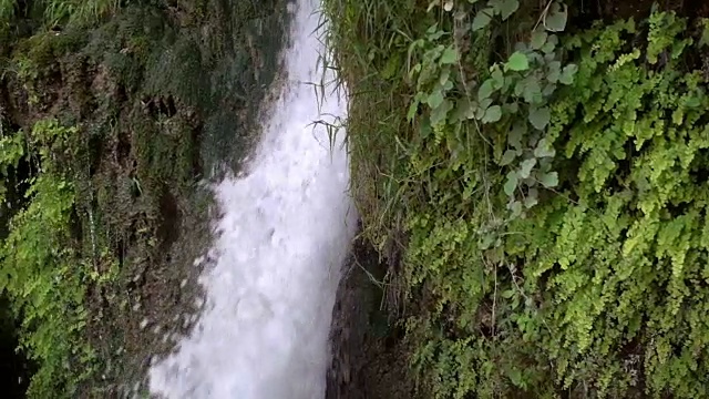 绿色瀑布视频素材