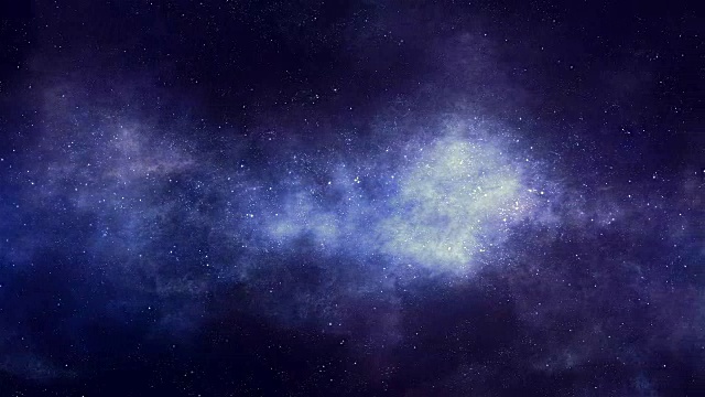 恒星空间和星云全景图视频下载