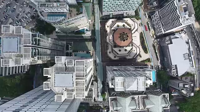 俯瞰吉隆坡的摩天大楼视频下载
