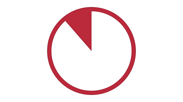 现代十秒精确计时器倒计时动画红白视频下载
