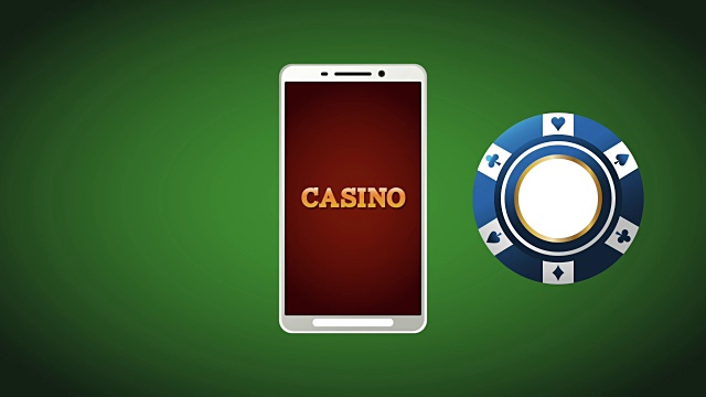 在线赌场游戏高清动画视频素材