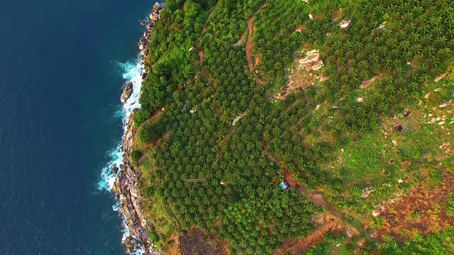 普吉岛隐秘的天堂海滩或努伊海滩视频下载