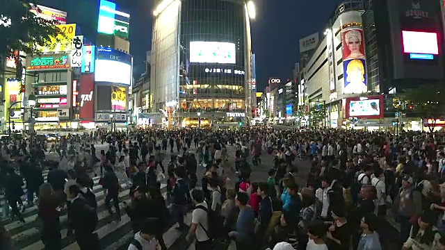 人,步行,日本,东京视频素材