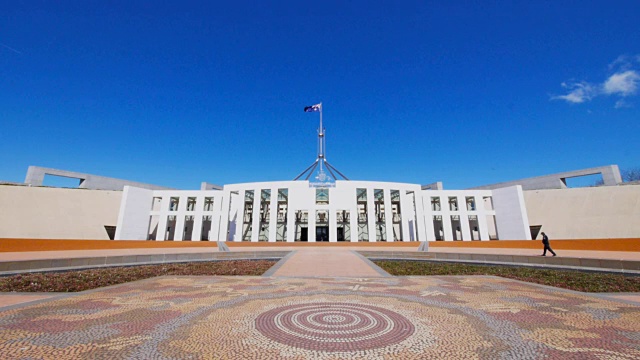澳大利亚国会大厦视频素材