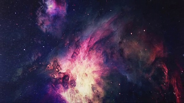 星云星系,空间视频素材