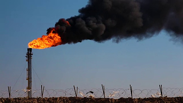 石油和天然气污染，黑烟云视频下载