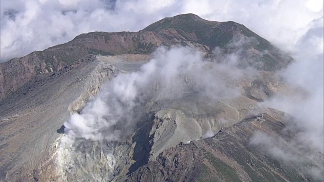 日本御岳山，AERIAL视频素材