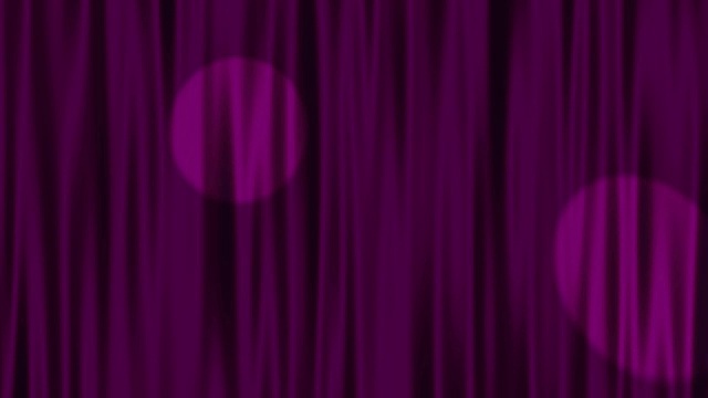 窗帘与聚光灯环背景粉红色视频素材