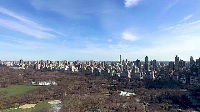 航拍纽约中央公园视频下载
