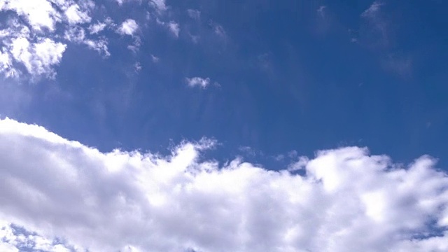 天空中的云时光流逝视频素材