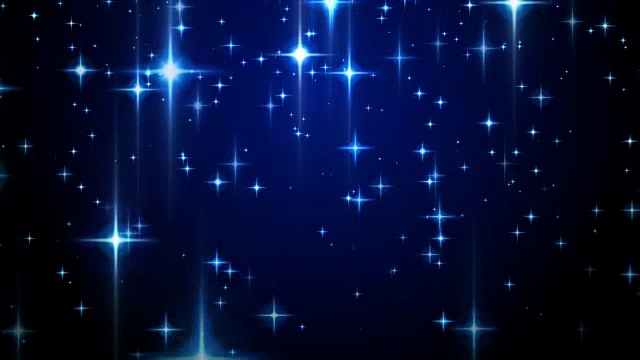 一颗闪耀在神圣夜晚的星星视频素材