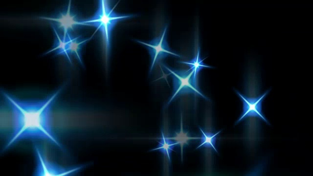 圣夜星光闪烁[循环]视频素材