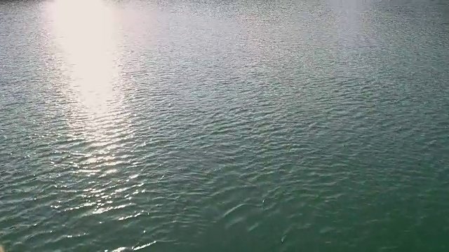湖面高角度反射视频下载