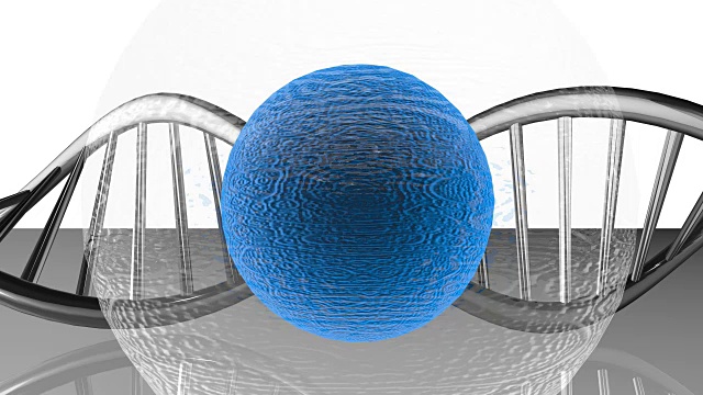 克隆和人类基因操纵分子生物化学研究技术3D渲染视频素材