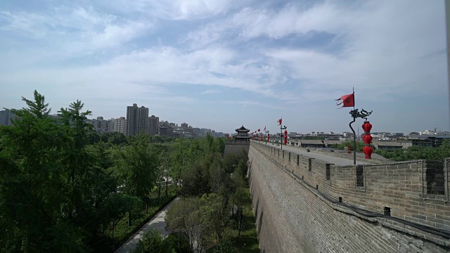 西安古城墙视频下载