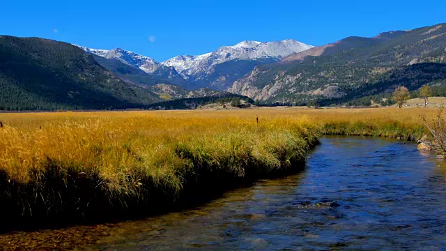 科罗拉多州的落基山脉视频下载